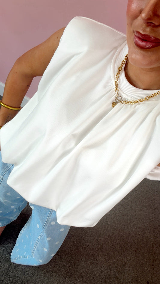 Soft Touch Blouse - White