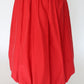 Bow Bubble Skirt - Red