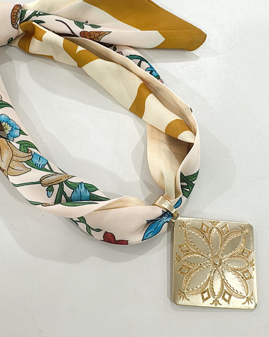 Hart Designs | Yellow Scarf Necklace