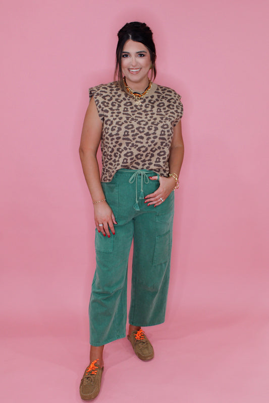 The Callie Leopard Top