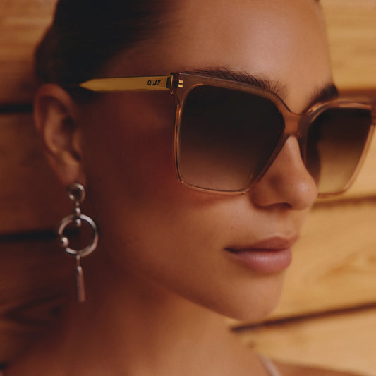 QUAY Eyewear / Level Up Remixed - Ginger Brown