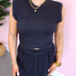 Everyday Ease Skort Set - Black