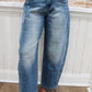 Barrel Denim Pants