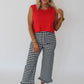 Back Bow Tie Top