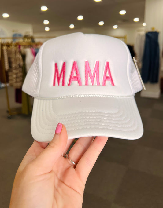Pink Mama Trucker Hat