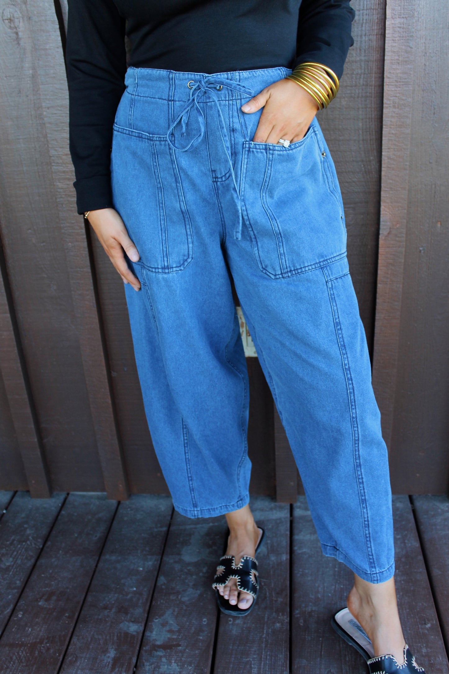 The Millie Denim Pants