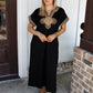 Smooth Shadow Black Maxi