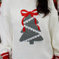Christmas Tree Patchwork Sweater