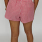 Boxer Shorts - Red Plaid