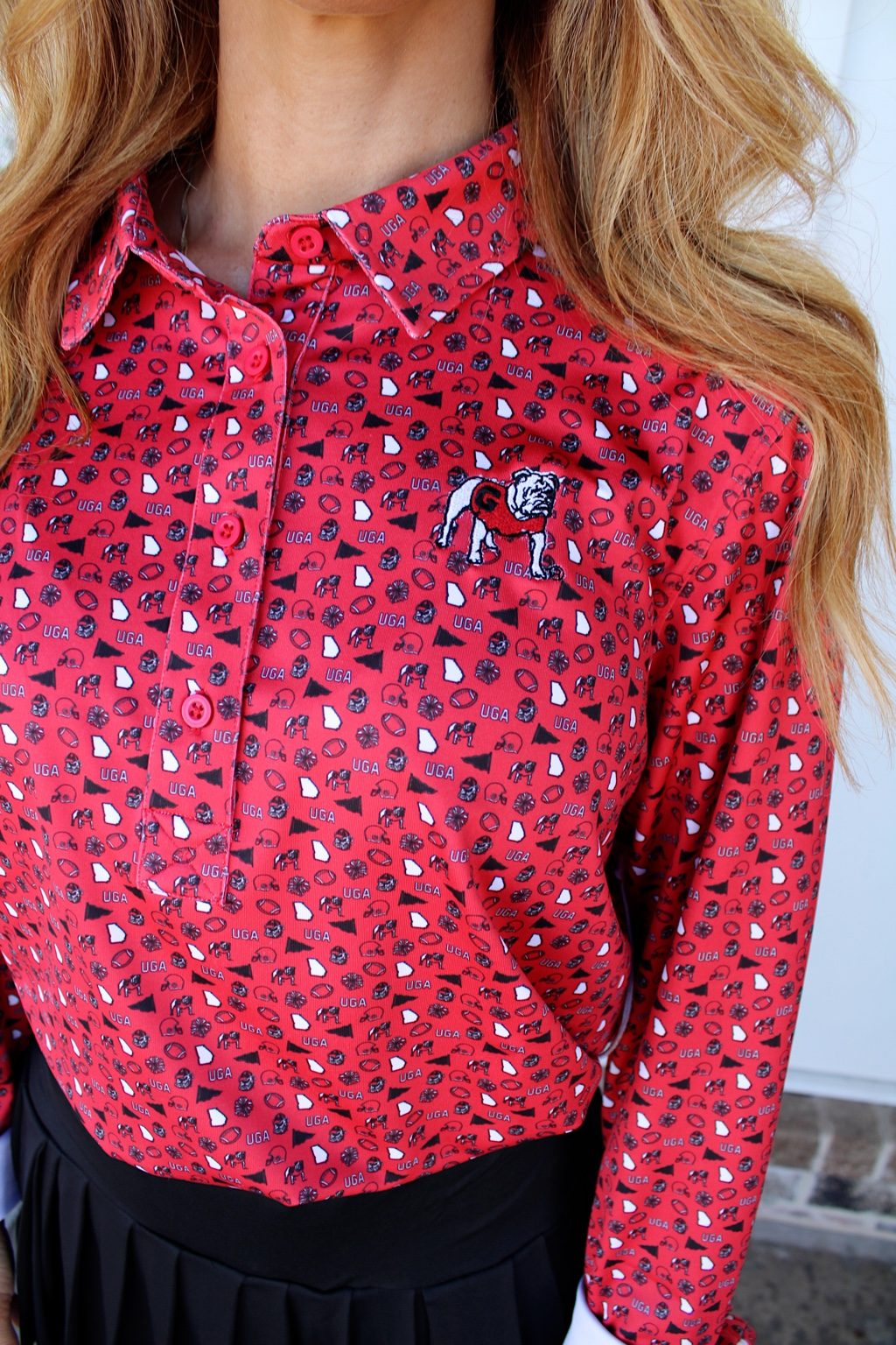 STEWART SIMMONS - The League Long Sleeve Polo