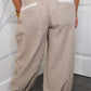 Striped Drawstring Jogger Pants - Coco