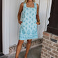 Vintage Garden Mini Dress