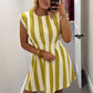 Lemon & Lime Stripe Mini