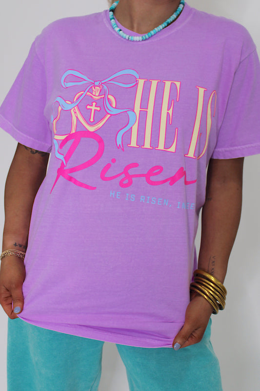 He is Risen Locket Tee