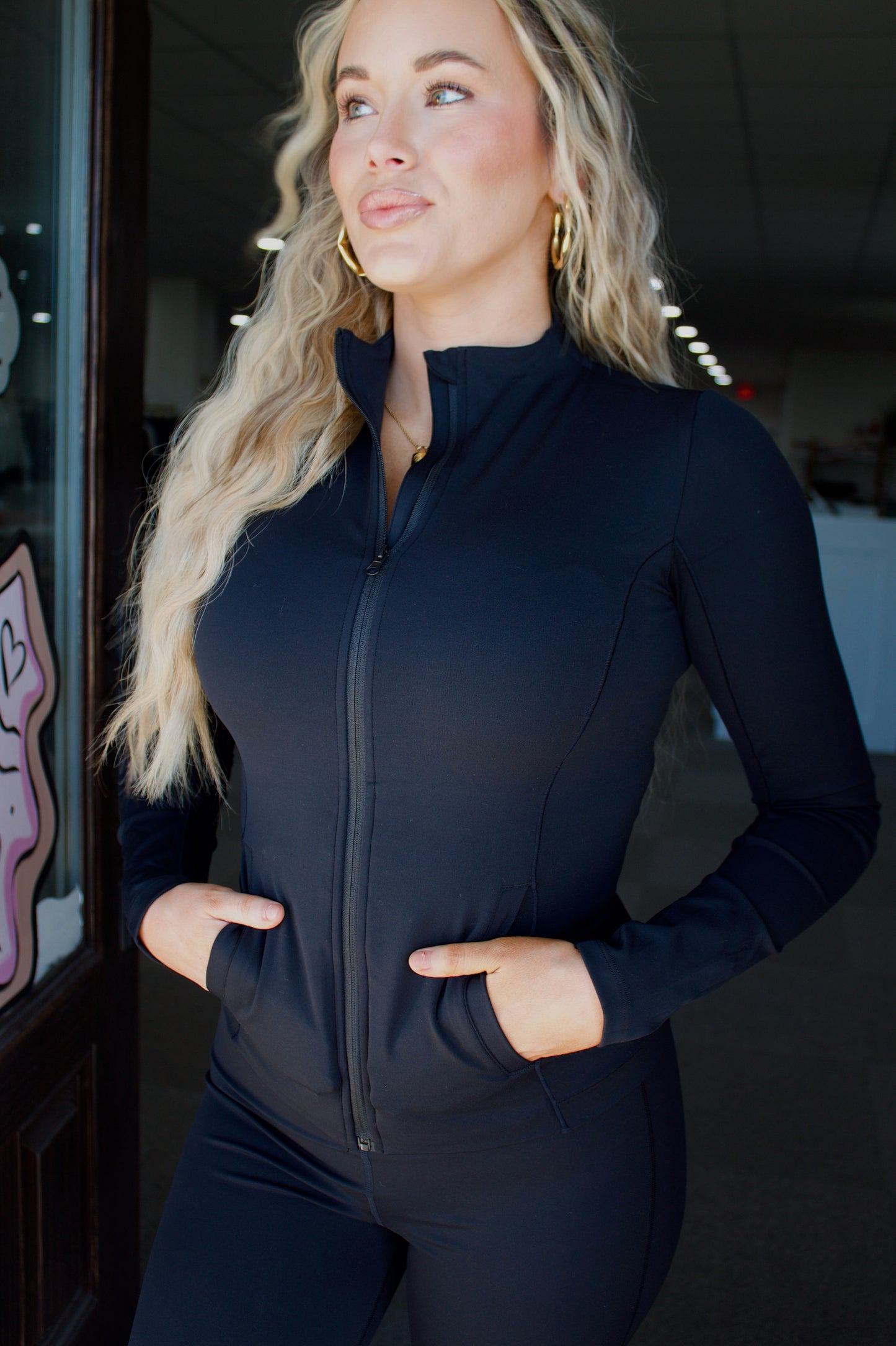 Butter Soft Fitted Jacket In Black