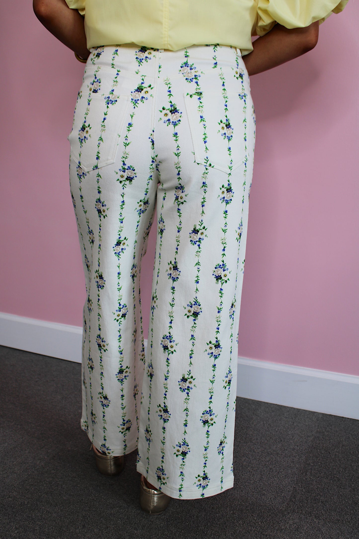 Enchanted Garden Floral Pants