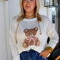 Teddy Bear Knit Sweater