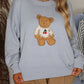 Teddy Bear Cherry Sweater