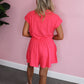 Weekend Stroll Romper - Pink