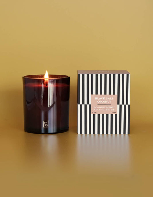 Black Salt + Coconut Candle  | 12 oz.