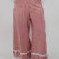 Pinstripe Pant - Red