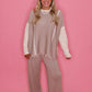 Latte's & Lounge Pant Set - Cream
