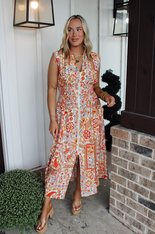 Enchanting Evening Midi Dress