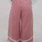 Pinstripe Pant - Red