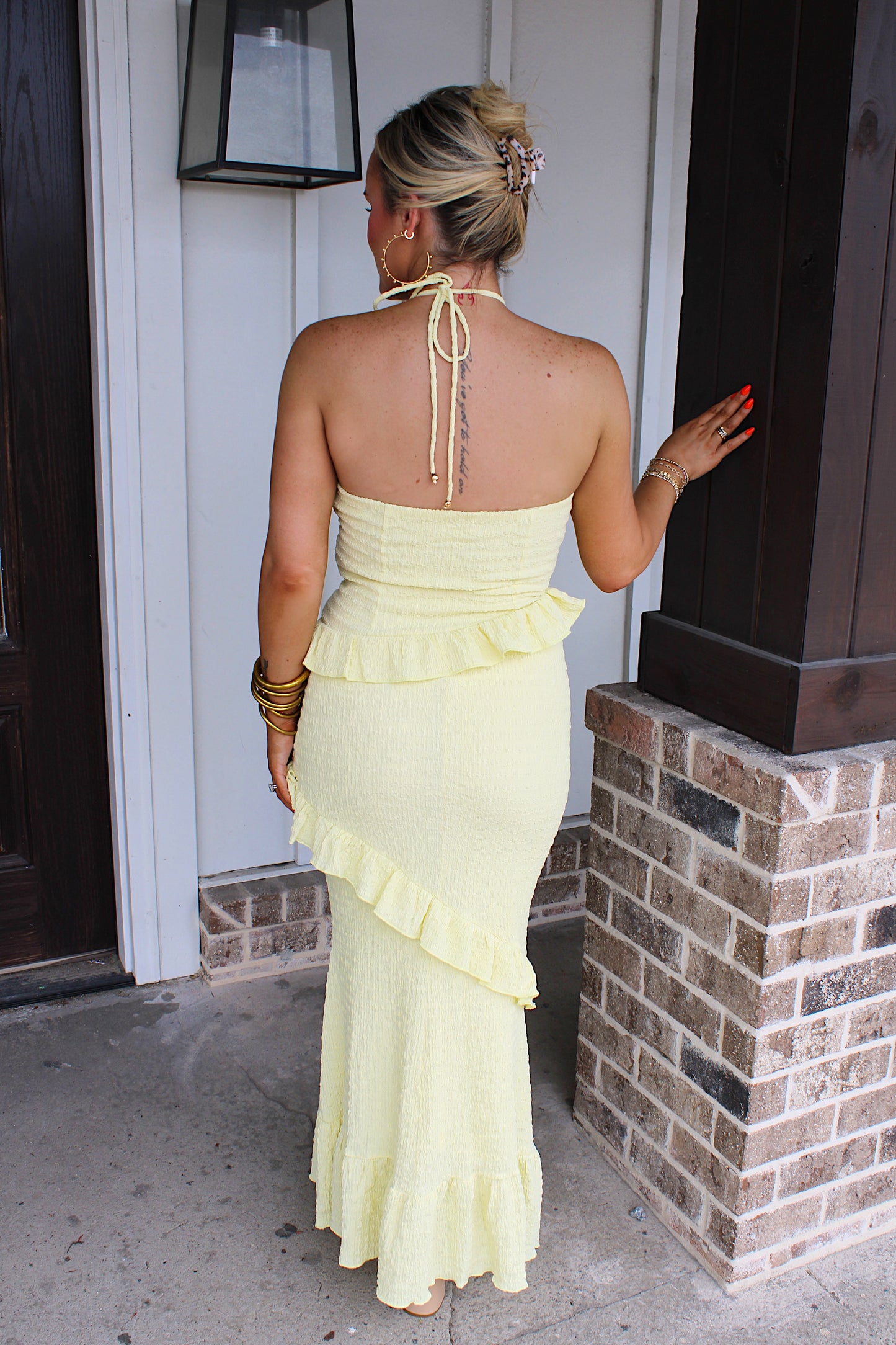One & Only Halter Midi