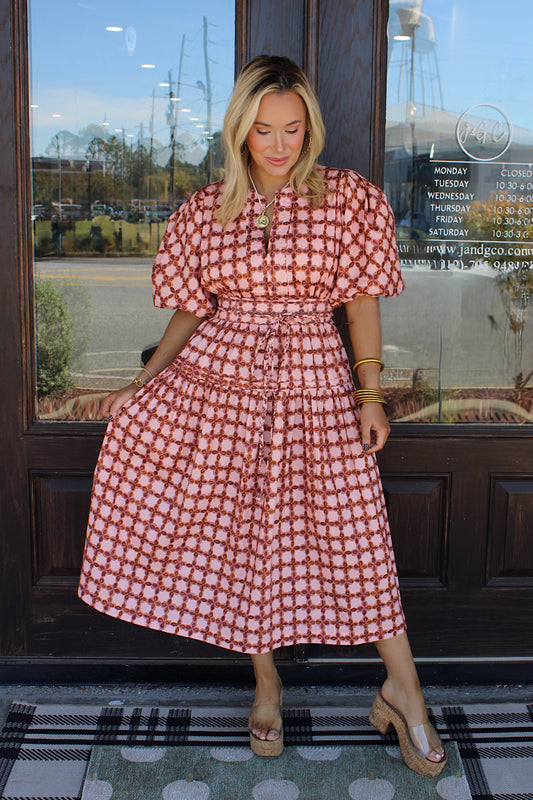 Make a Statement Midi Dress