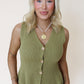 Olive Elegance Top