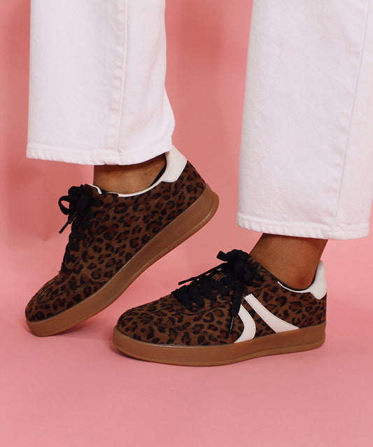 The Ellie Cheetah Print Sneaker