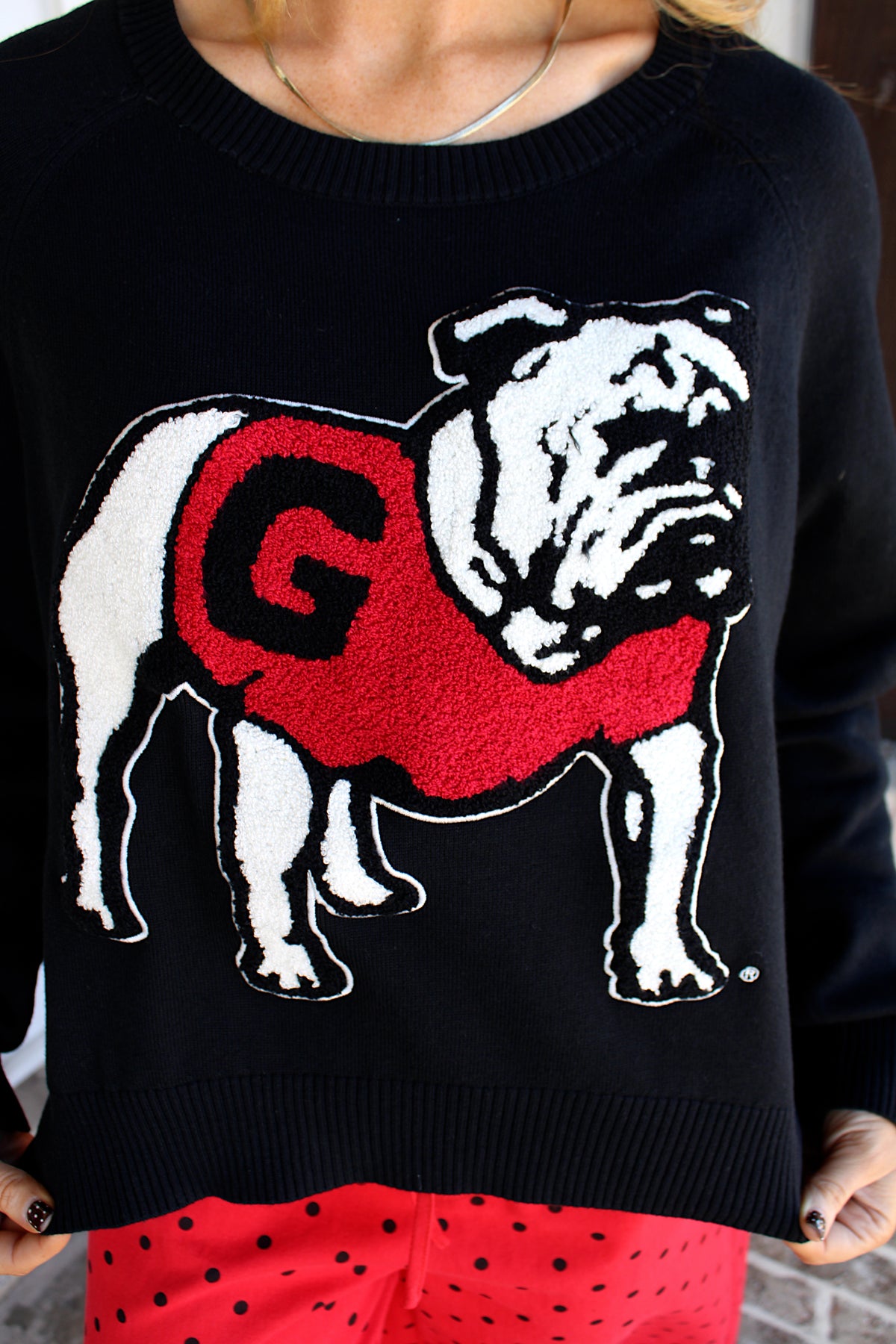 STEWART SIMMONS - The Emblem Chenille Sweater