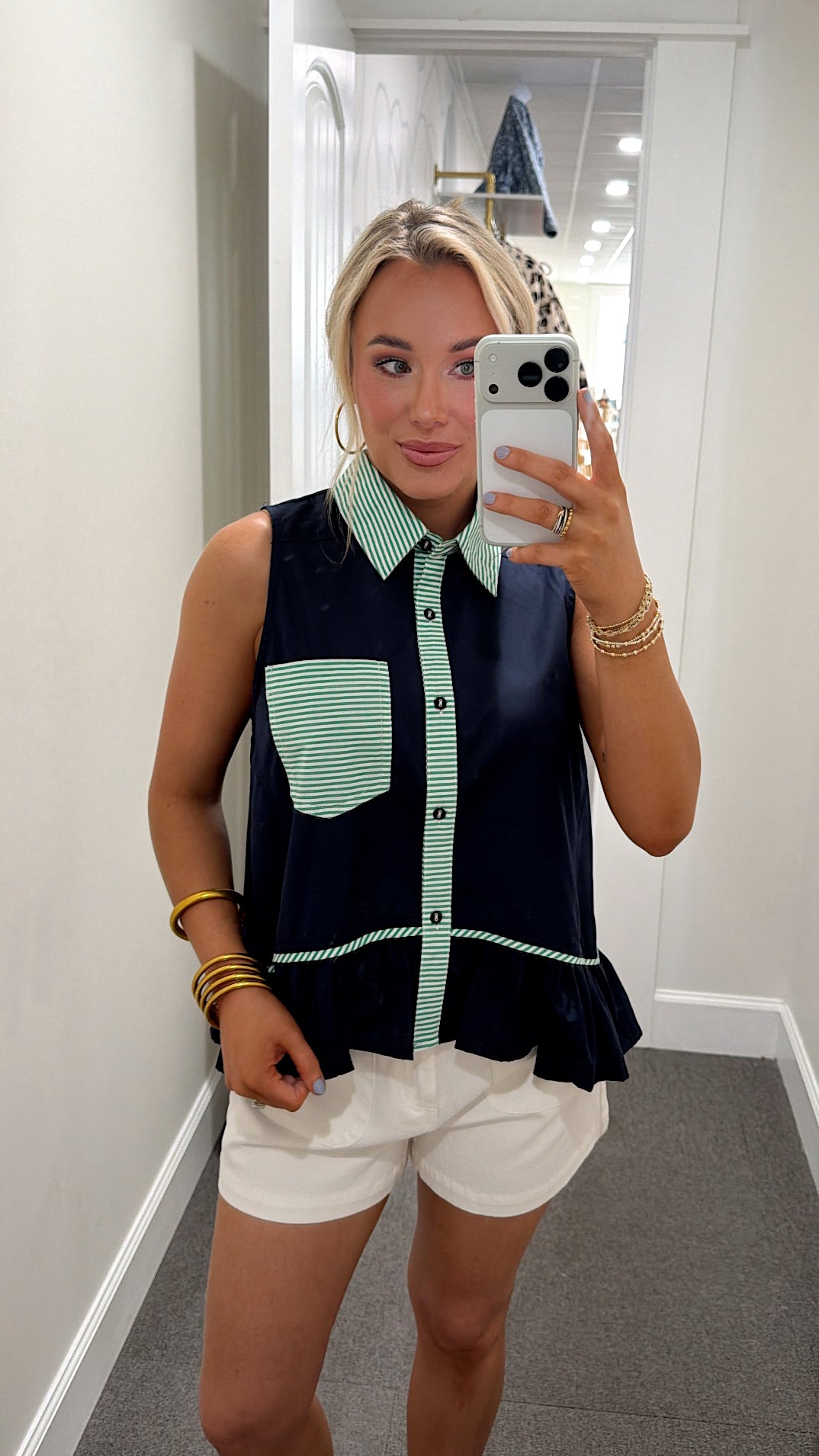 The Shoreline Stripe Top
