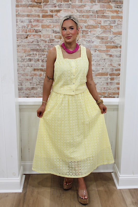 The Sunny Eyelet Set