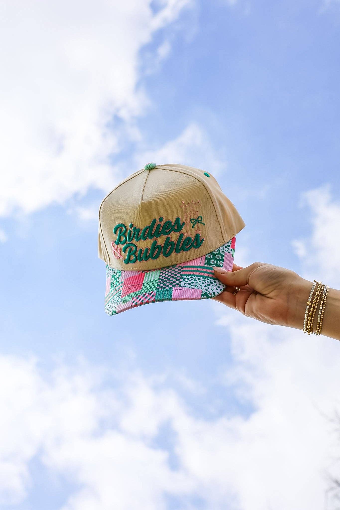 BIRDIES & BUBBLES TRUCKER HAT