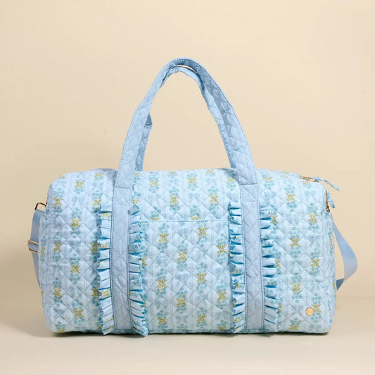 On-The-Go Quilted Weekender Bag - Oh So Fancy Blue