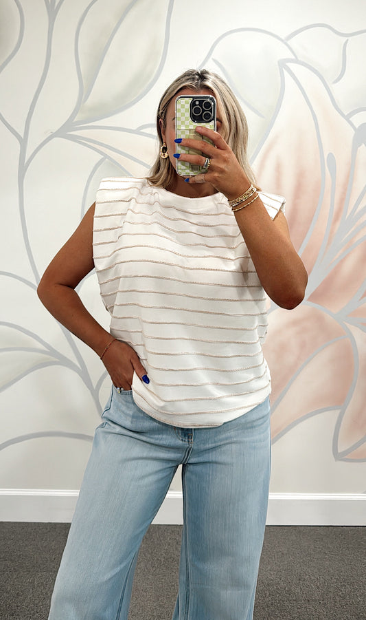 The Miley Stripe Top