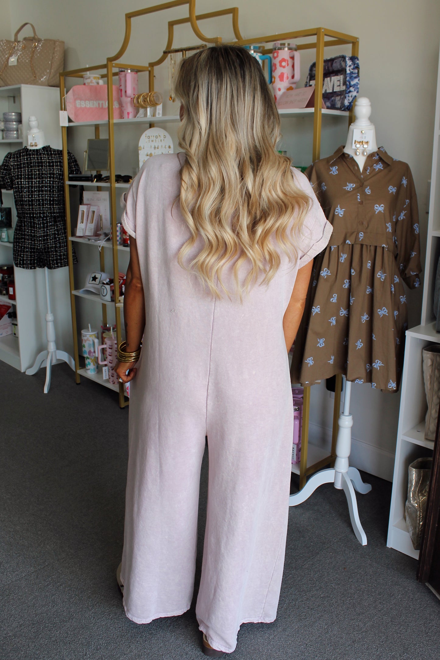 Full of Love French Terry Jumpsuit