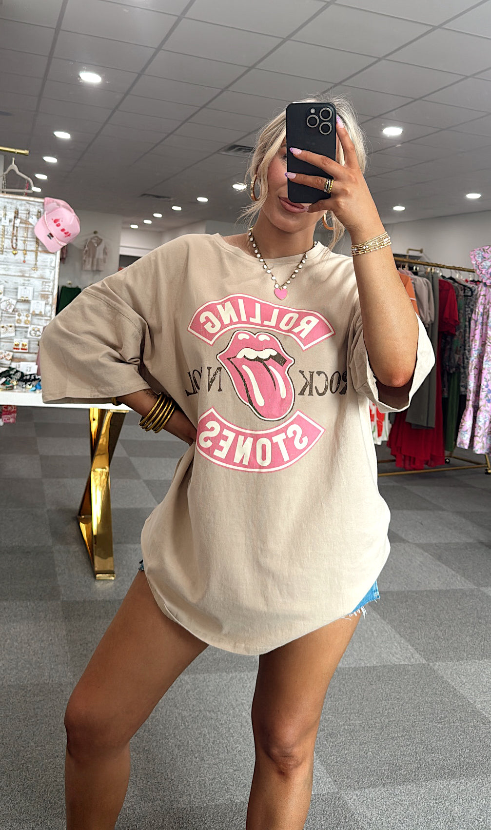 Rolling Stones Oversized Tee