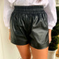 Iconic Crush Faux Leather Shorts