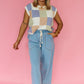 The Hallie Checkered Top