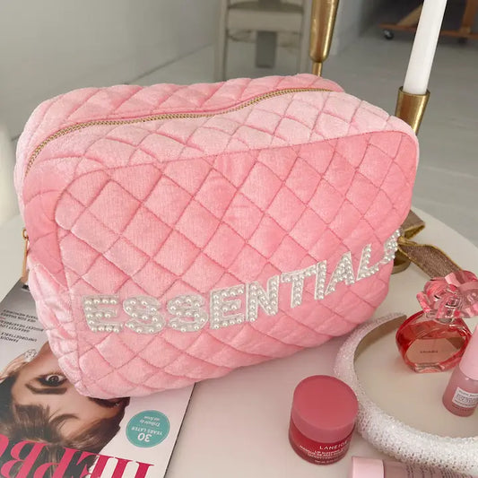 Essentials Bag XL - Pink Velvet