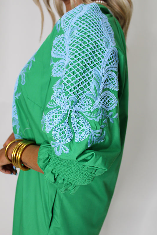 Delicate Details Midi Dress