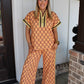 Retro Bloom Pant Set