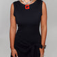 Tie Wrap Romper - Black