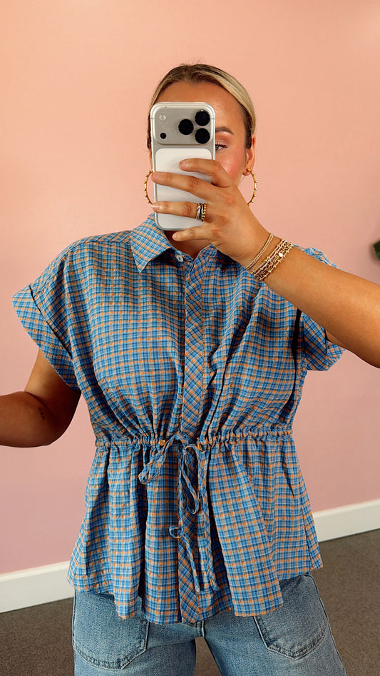 The Simply Plaid Top