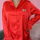 Red Satin Pajamas