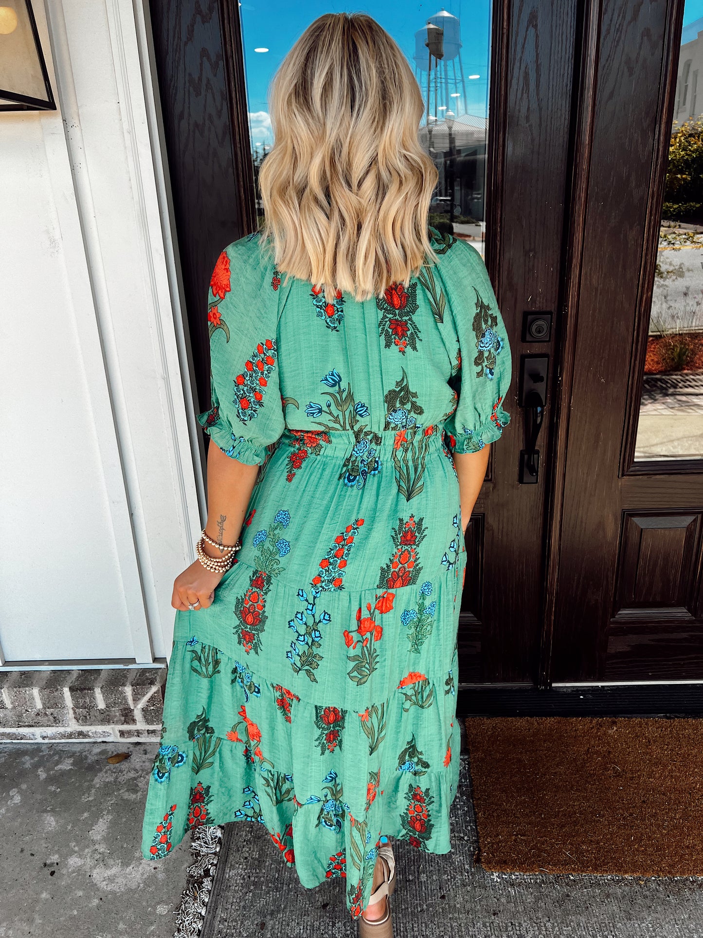 Radiant Beauty Midi Dress