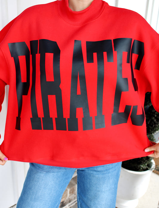 *PREORDER** Pirate Mock Neck